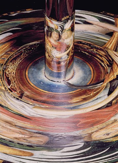 Anamorphic Double Portrait of King Frederick III and his Queen by Gert Dittmers
